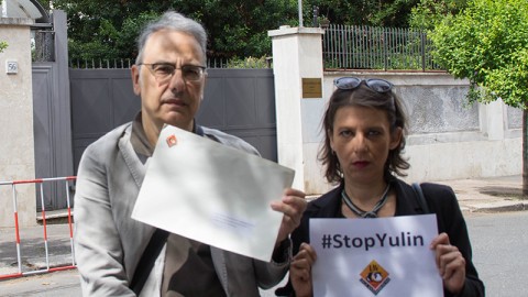 #StopYulin: la nostra lettera consegnata all'Ambasciata Cinese