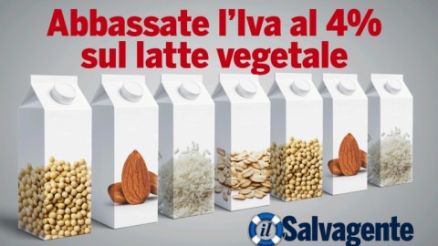 Chiediamo di abbassare l'Iva al 4% sul latte vegetale. Firma anche tu!