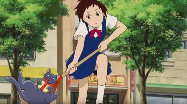 la ricompensa del gatto ghibli