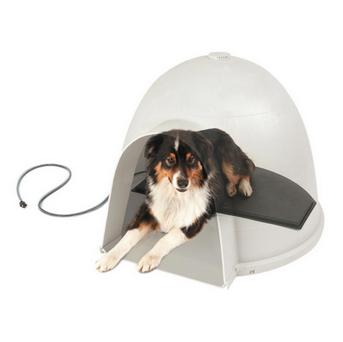 Un igloo con riscaldamento