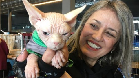Gatti in sfilata alla Fiera di Genova: tra di loro Winston star di facebook – Il Secolo XIX
