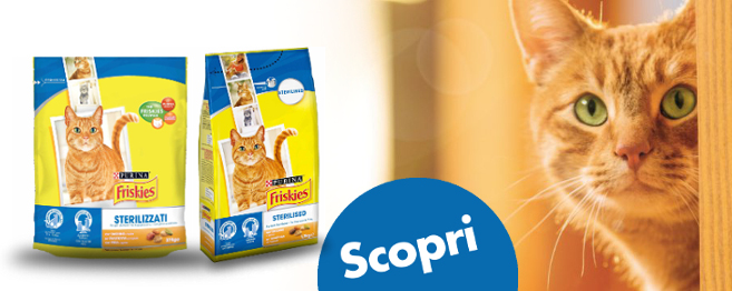 FRISKIES gatto sterilizzato