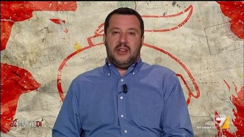 Salvini: chi ammazza i bambini è un figlio di un cane… anzi i cani … – La7